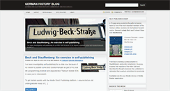 Desktop Screenshot of germanhistoryblog.com