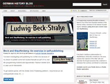 Tablet Screenshot of germanhistoryblog.com